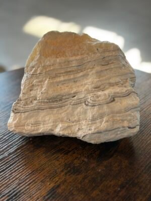 Calcita Blanca en Bandas