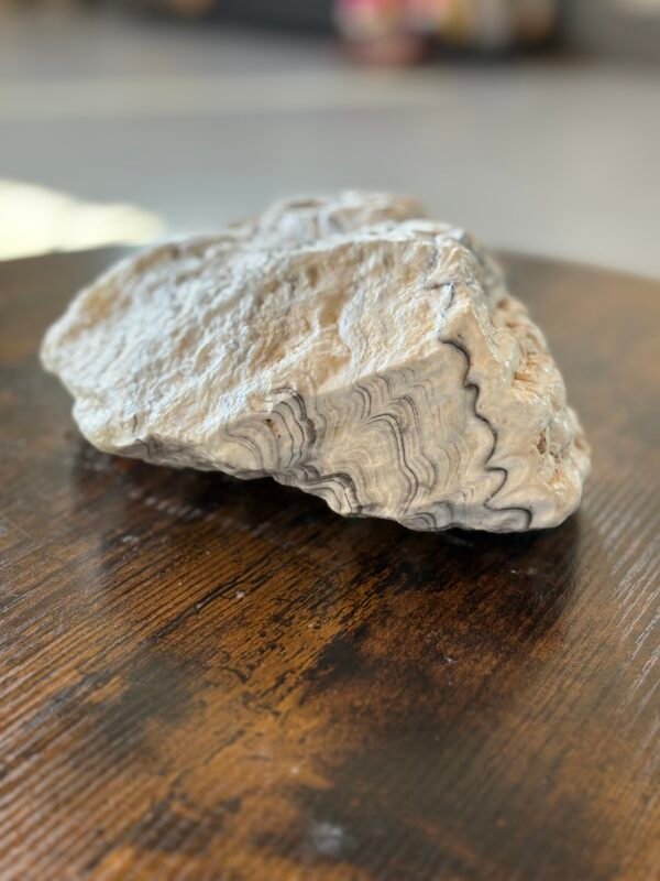 Calcita Blanca en Bandas