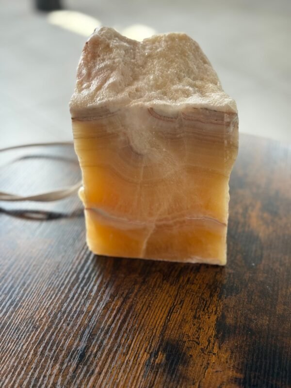 Lámpara de Calcita Amarilla