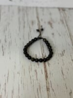 Pulsera de Obsidiana Dorada
