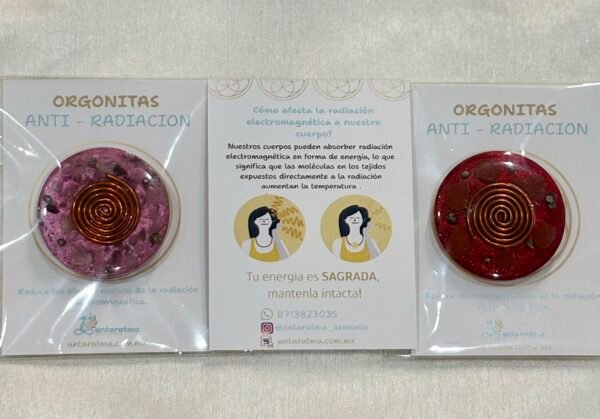 Orgonitas Antirradiación para Celular